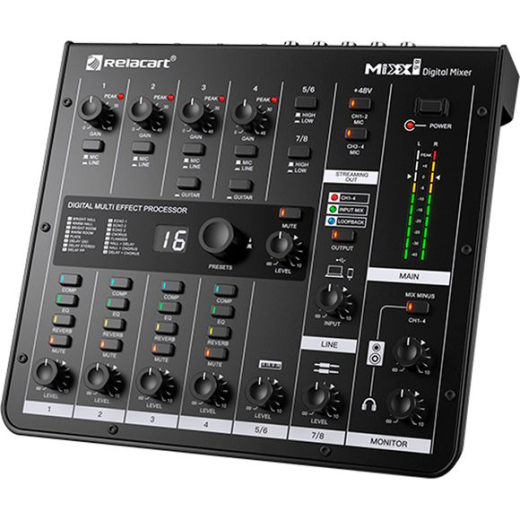 Relacart Mixx-8.6 Digital Mixer