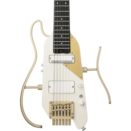 Donner HUSH-X PRO silent E- Gitarre white-luxe