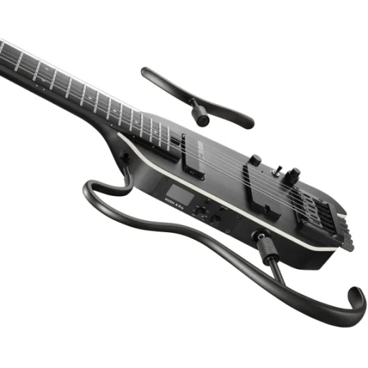 Donner HUSH-X PRO Silent E-Gitarre black