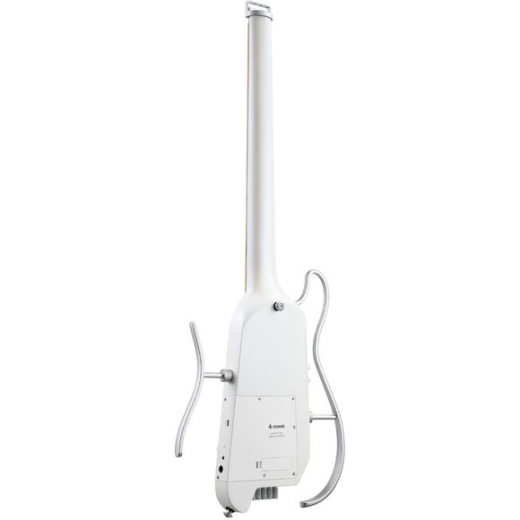 Donner HUSH-X PRO Silent E-Gitarre white