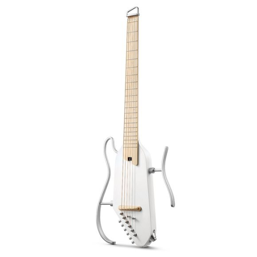 Donner HUSH-I PRO Silent Gitarre white