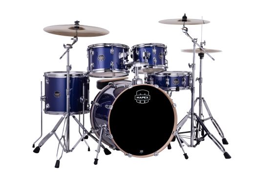 MAPEX 5045 Komplettset 20",Venus, Fusion, Blue Sky Sparkle #VI, inkl. Becken