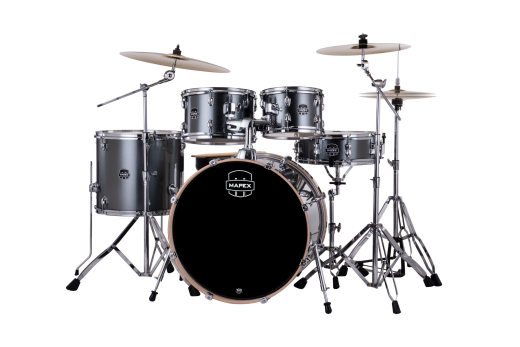 MAPEX 22" Komplettset, Venus, Stage, Steel Blue Metallic #VC, inkl. ZILDJIAN Becken
