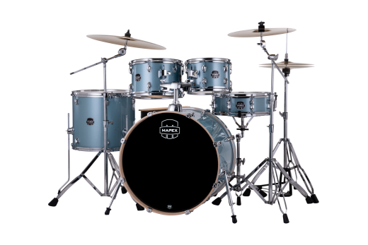 MAPEX 22" Komplettset, Venus, Stage, Aqua Blue Sparkle #VJ, inkl. ZILDJIAN Beckenset