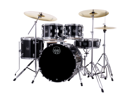 MAPEX 20" Komplettset, Comet, Fusion, Zildjian Planet Z Bundle, Dark Black #DK