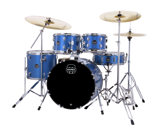 MAPEX 20" Komplettset, Comet, Fusion, Zildjian Planet Z Bundle, Indigo Blue #IB