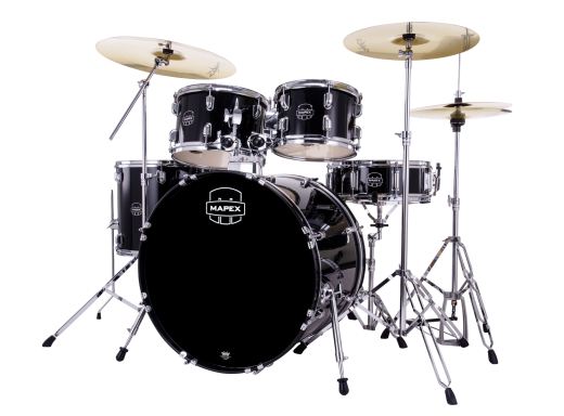 MAPEX 22" Komplettset, Comet, Stage, Zildjian Planet Z Bundle, Dark Black #DK