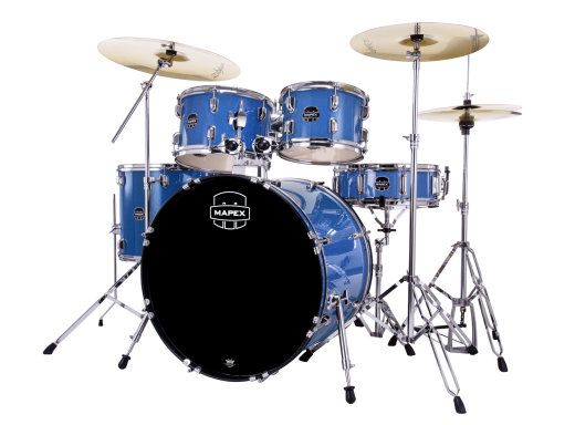 MAPEX 22" Komplettset, Comet, Stage, Zildjian Planet Z Bundle, Indigo Blue #IB
