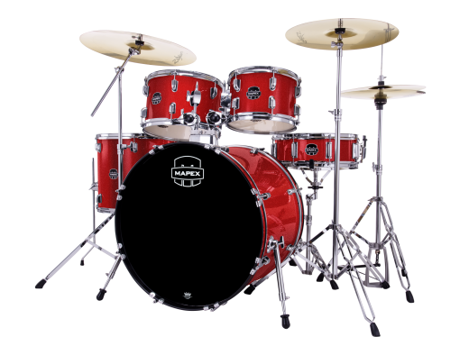 MAPEX 22" Komplettset, Comet, Stage, Zildjian Planet Z Bundle, Infra Red #IR