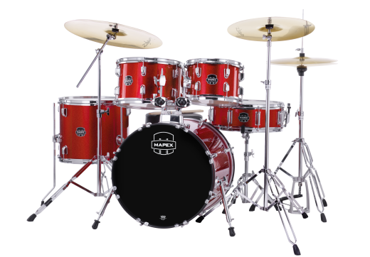 MAPEX 18 "Komplettset ,Comet, Fusion, Zildjian Planet Z Bundle, Infra Red #IR