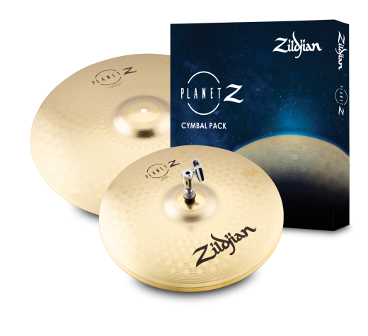 ZILDJIAN Beckenset, Planet Z, Fundamentals Pack, 14H/18CR