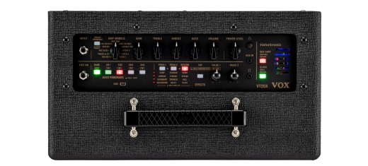 VOX VT20X E-Gitarrencombo, Valvetronix, 1x8", 20W, Amp/FX Modeling, Classic Blue