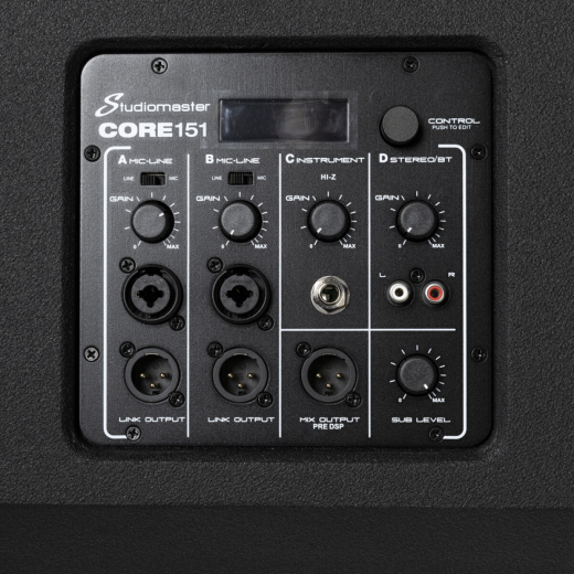 Core 151,Ultra-compact 15", 1100W Curved Array System