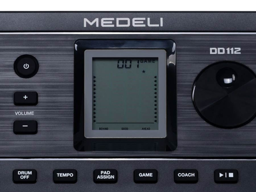 DD112 BK Medeli digital Tisch Drumkit mit 4 Pads