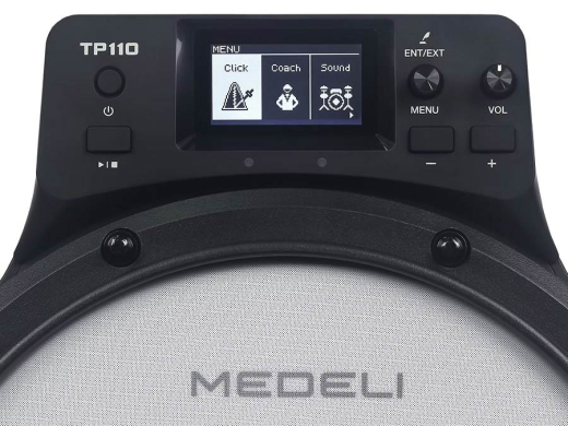 TP110 Medeli Digitales Drum-Übungs-Erweiterungspad
