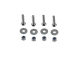 DECOTRUSS Set Quad Moving Head Tower silber