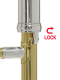SE 2800 L Stewart Ellis Pro Series Posaune Goldlack