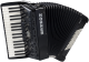 HOHNER Akkordeon, Amica Forte III 72, schwarz, silent key