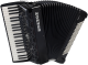 HOHNER Akkordeon, Amica Forte IV 120, schwarz, silent key