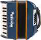 HOHNER Akkordeon, XS, blau-orange, für Einsteiger