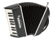 HOHNER Akkordeon, XS, weiß-grau, für Einsteiger