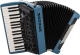 HOHNER Akkordeon, Bravo III 72, Water, myColor, silent key