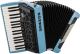 HOHNER Akkordeon, Bravo III 72, Sky, myColor, silent key