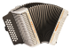 HOHNER Akkordeon, Corona II, weiß, G/C/F