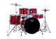 MAPEX 5044 Komplettset 20" , Comet, Fusion, Infra Red #IR, inkl. Becken
