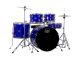 MAPEX 5294 Komplettset 22" , Comet, Stage, Indigo Blue #IB, inkl. Becken