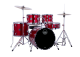 MAPEX 5844 Komplettset 18 ", Comet, Fusion, Infra Red #IR, inkl. Becken