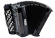 KORG Digitalakkordeon, FISA SUPREMA, 92 Knöpfe, 120 Bässe, Metallic Black