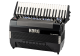 KORG Digitalakkordeon, FISA SUPREMA, 41 Tasten, 120 Bässe, Metallic Black