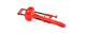 pBone Posaune Mini ABS Kunststoff rot