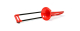 pBone Posaune Mini ABS Kunststoff rot