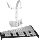 MAJESTIC Konzertglockenspiel, 2.5 Oktaven G5-C8, Aluminium, Tragegestell,Zubehör