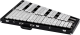 MAJESTIC Konzertglockenspiel, 2.5 Oktaven G5-C8, Aluminium, Koffer, Zubehör