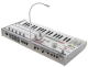 KORG Synthesizer, digital, microKORG, Vocoder, 37 Tasten, Crystal