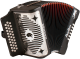 HOHNER Akkordeon, Panther, schwarz, G/C/F