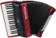 HOHNER Akkordeon, Bravo III 96, rot, silent key