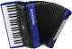 HOHNER Akkordeon, Bravo III 96,blau, silent key