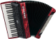 HOHNER Akkordeon, Bravo III 120, rot, silent key