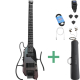 Donner HUSH-X PRO silent el-guitar midnight glow