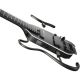 Donner HUSH-X PRO Silent E-Gitarre black