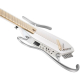 Donner HUSH-I PRO Silent Gitarre white