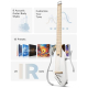 Donner HUSH-I PRO Silent Gitarre white