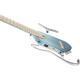 Donner HUSH-I PRO Silent Gitarre hawaiian blue