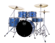 MAPEX 20" Komplettset, Comet, Fusion, Zildjian Planet Z Bundle, Indigo Blue #IB