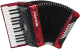 HOHNER Akkordeon, Bravo II 48, rot, silent key