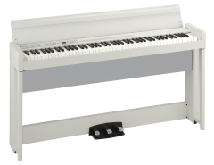 KORG Digitalpiano, Concert, C1 Air, Bluetooth, 3 Pedale, 2x25 Watt, weiß